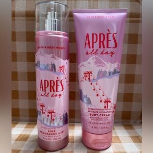 NEW B&BW Après All Day body cream set , 8 oz each, Fragrance